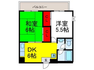 プレアール稲津の物件間取画像